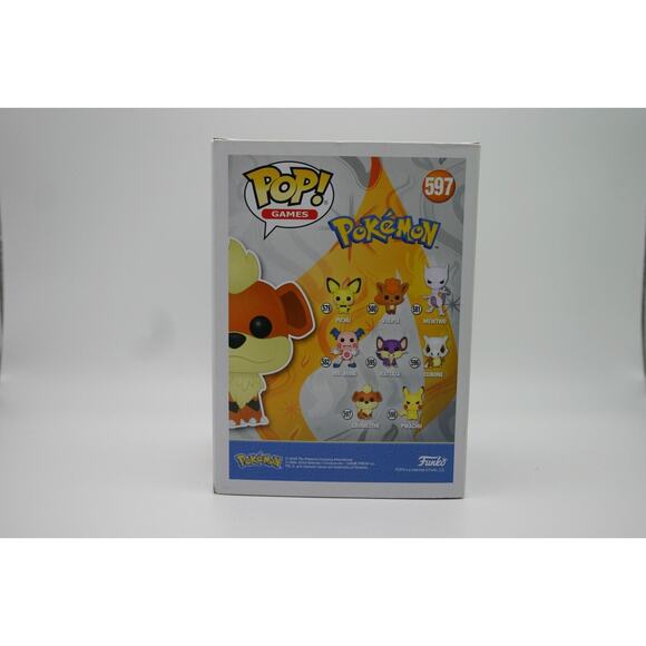 Funko Pop! Games-Pokemon Growlithe #597 - Picture 5 of 9